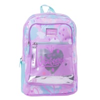 بوز شنطة ظهر أنيقة للطلاب مقاس 17.5 بوصة ، جيب رئي...