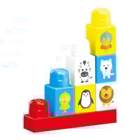 دولو لعبة مكعبات كبيرة 100 قطعة