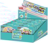 سلوبان قطع تركيب بناتي ألعاب ماركت 4 أشكال- 8 حبات