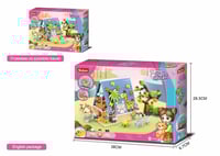 سلوبان قطع تركيب بناتي المعسكر - 341 قطعة