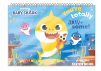 كراسة رسم كرتون صغيرة بيبي شارك - 15 ورقة