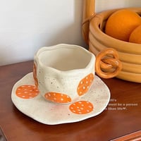 كوب سيراميك بمقبض بسكويت