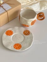 كوب سيراميك بمقبض بسكويت