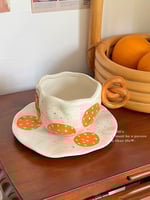 كوب سيراميك بمقبض بسكويت