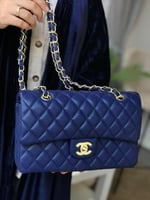 شانيل كلاسيك جلد ناعم