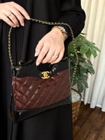 حقيبة نسائية جلد لامع