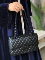 شانيل كلاسيك جلد ناعم