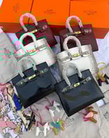 شنطة بيركن كروك قفل ذهبي