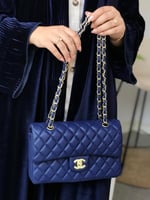 شانيل كلاسيك جلد ناعم