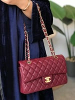 شانيل كلاسيك جلد ناعم