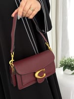 شنطة كوتش تابي برغندي