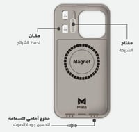 كفر حماية مغناطيسي إنڤينيت Infinite من ماس Mass -...