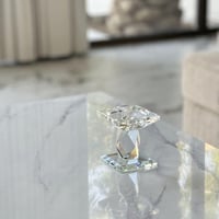 حامل شمع كريستال