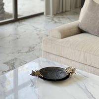 صينية تقديم معدن