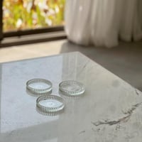 صحن تقديم زجاج