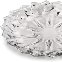 صحن تقديم زجاج