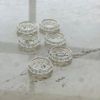 صحن تقديم صغير 6 حبات