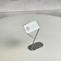 حامل كروت معدن