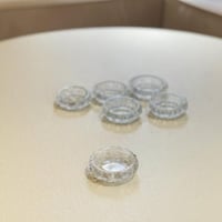 طقم صحون زجاج