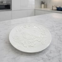 صحن تقديم سيراميك بنقشة مميزة