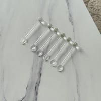 طقم ملاعق شاي زجاج