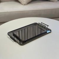 صينية تقديم بسطح مرايا