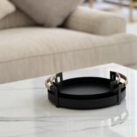 صينية تقديم معدن