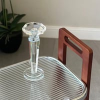 حامل شمع كريستال