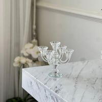 حامل شمع كريستال