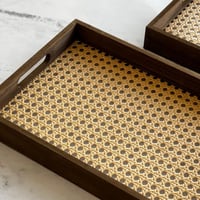 صينية تقديم خشبية