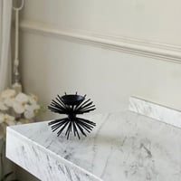 مبخرة معدن بلون اسود