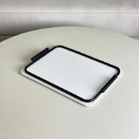 صينية تقديم بطبقة جلد