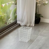 طقم سلة قمامة وحامل مناديل