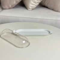 تقديمة معدن بغطاء اكريلك