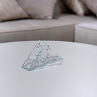 حامل مناديل زجاج