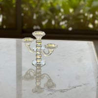 حامل شمع كريستال