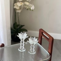 حامل شمع كريستال