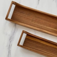 صينية تقديم خشبية