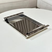 صينية تقديم معدن مميزة