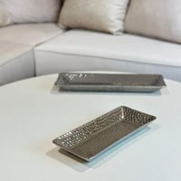 تقديمة سيراميك فضي