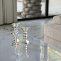 حامل شمع كريستال