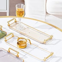 صينية تقديم اكريلك شفاف