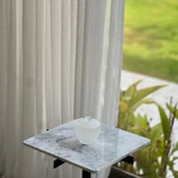 تمرية زجاج ثلجي بغطاء