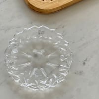 صحن تقديم زجاج