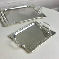 صينية تقديم معدن