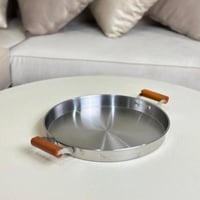 صينية تقديم معدن