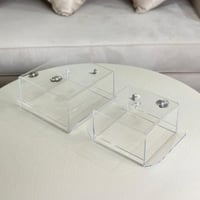 تقديمة اكريلك بغطاء