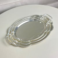 صينية تقديم معدن