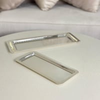 صينية تقديم معدن