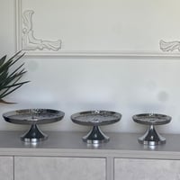 تقديمة فضي 3 احجام